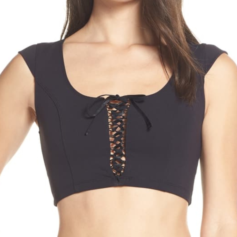 25 E Free People Movement High in the Sky Crop Bra